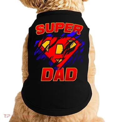 Super Dad Ripped Logo Doggie Tank