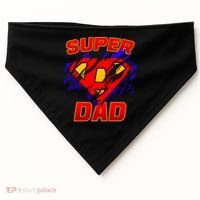 Super Dad Ripped Logo USA-Made Doggie Bandana thumb 0