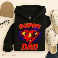 Super Dad Ripped Logo Hoodie thumb 4
