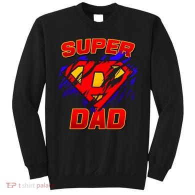 Super Dad Ripped Logo Sweatshirt