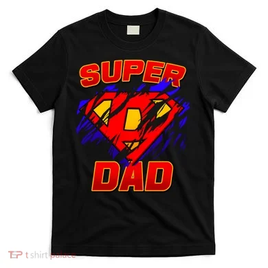 Super Dad Ripped Logo T-Shirt