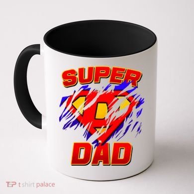 Super Dad Ripped Logo Coffee Mug