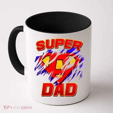 Super Dad Ripped Logo Coffee Mug