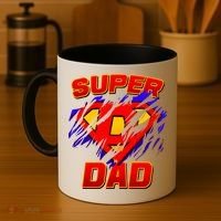 Super Dad Ripped Logo Coffee Mug thumb 4