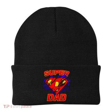 Super Dad Ripped Logo Beanie