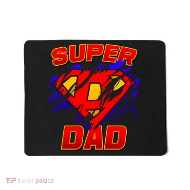 Super Dad Ripped Logo Mousepad