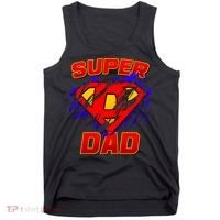 Super Dad Ripped Logo Tank Top thumb 0