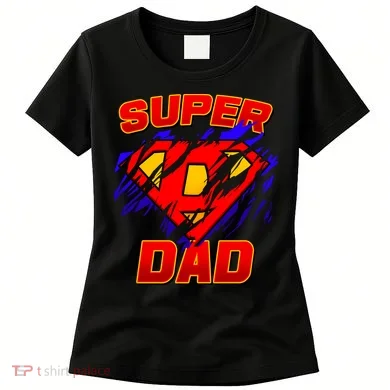 Super Dad Ripped Logo Women's T-Shirt