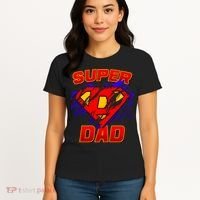 Super Dad Ripped Logo Women's T-Shirt thumb 4