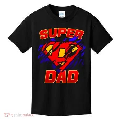 Super Dad Ripped Logo Kids T-Shirt