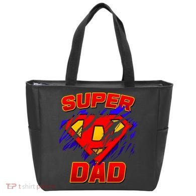 Super Dad Ripped Logo Bag