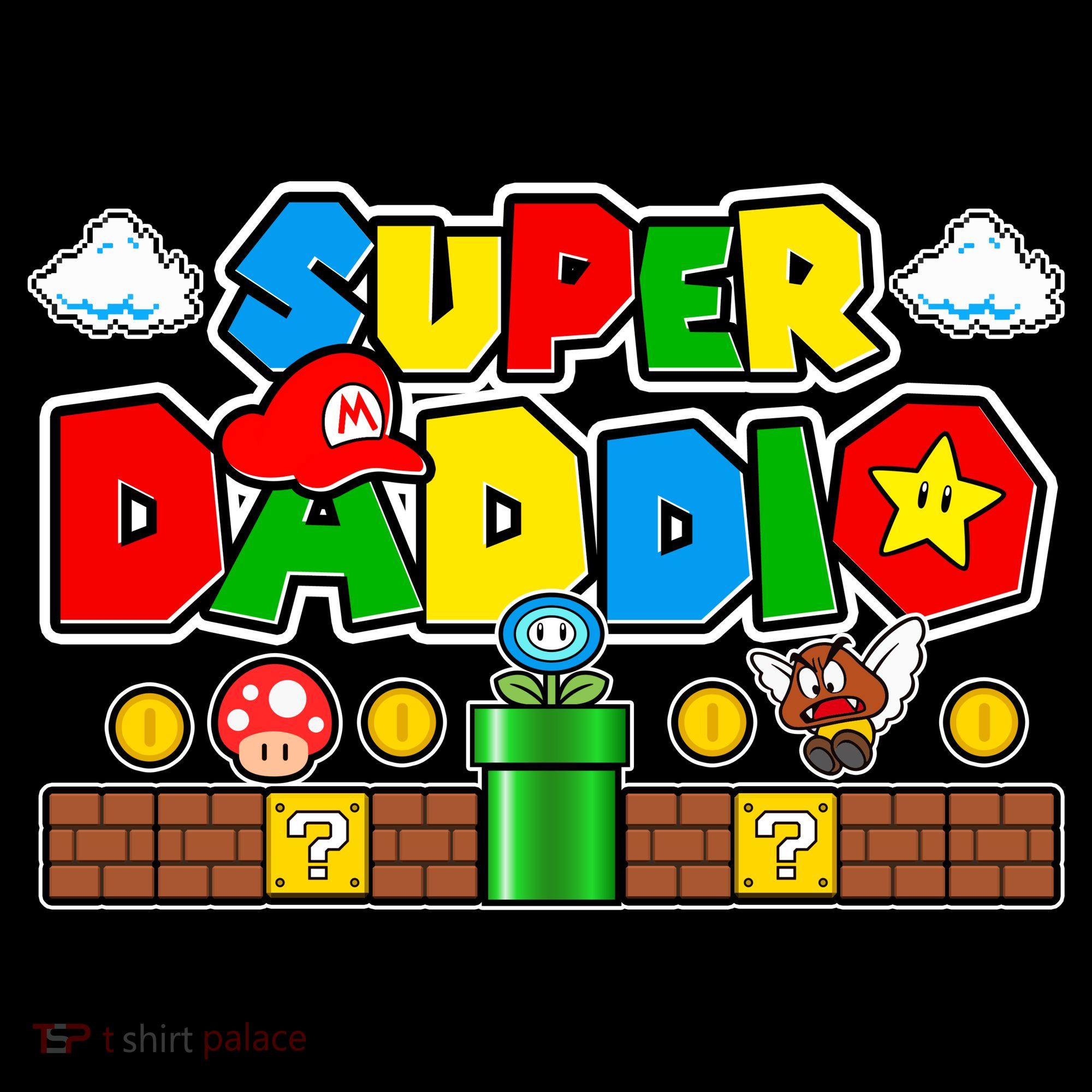 Super Daddio Dad Video Gamer Backpack