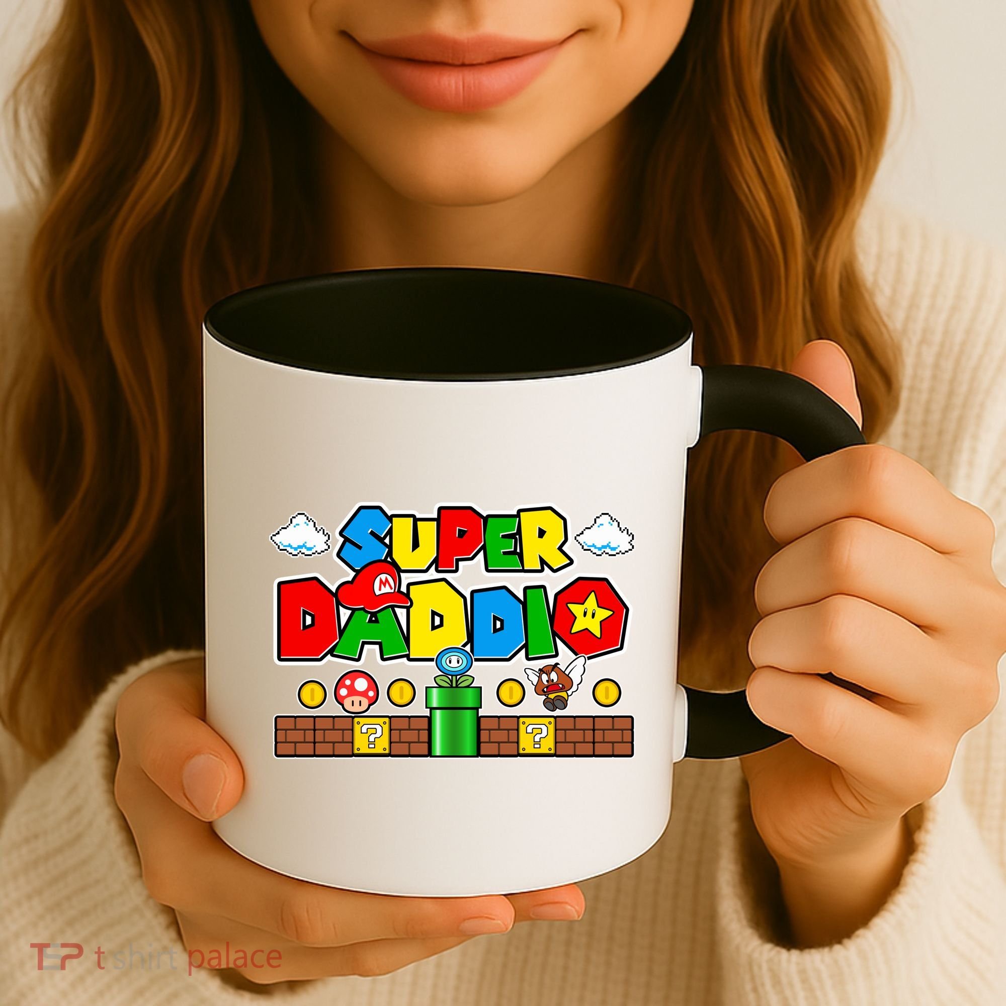 Super Daddio Dad Video Gamer Coffee Mug