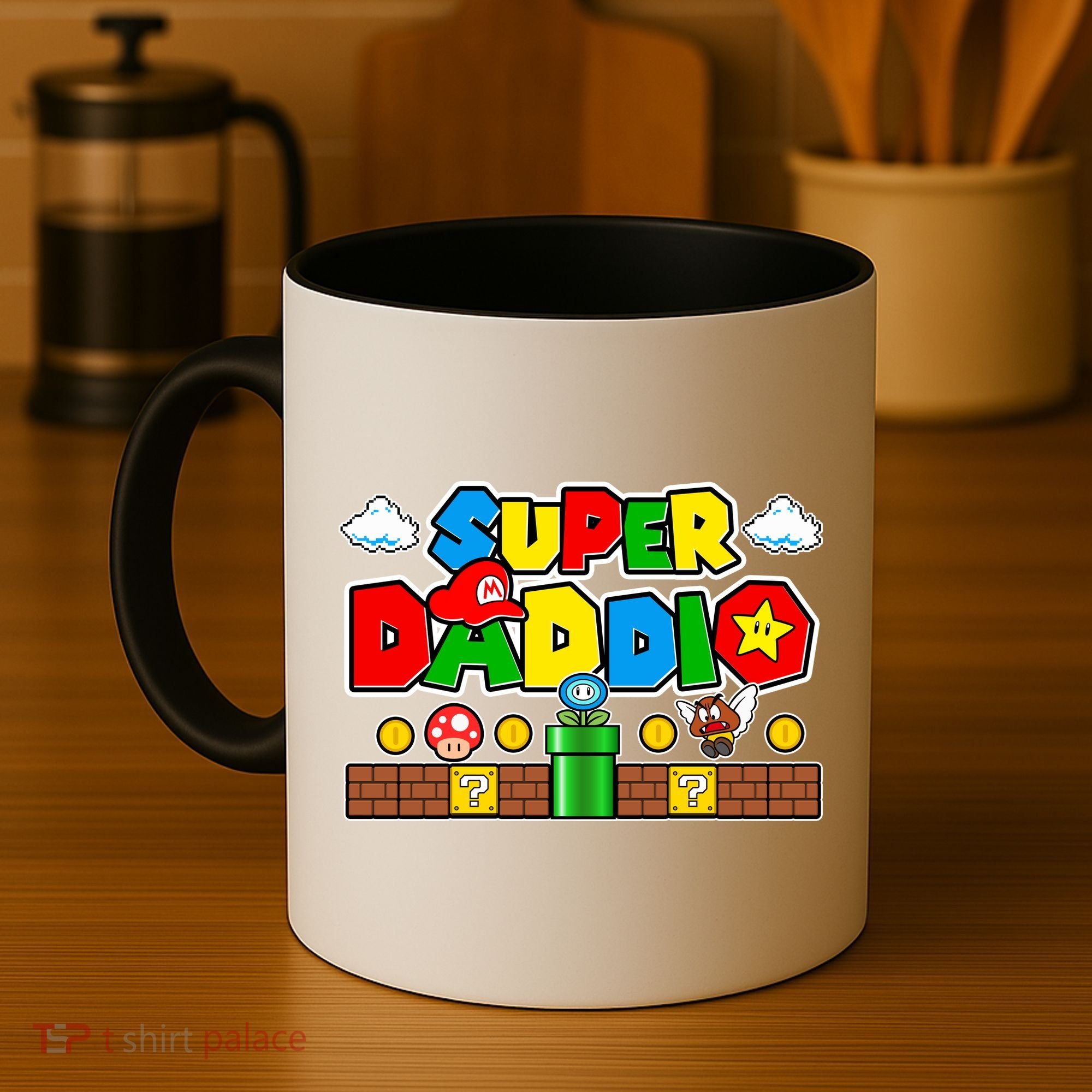 Super Daddio Dad Video Gamer Coffee Mug