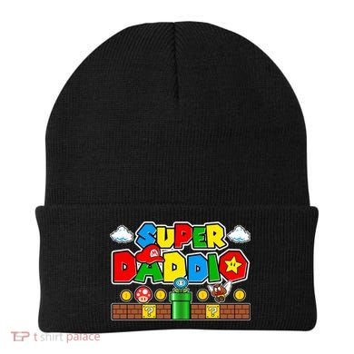 Super Daddio Dad Video Gamer Beanie