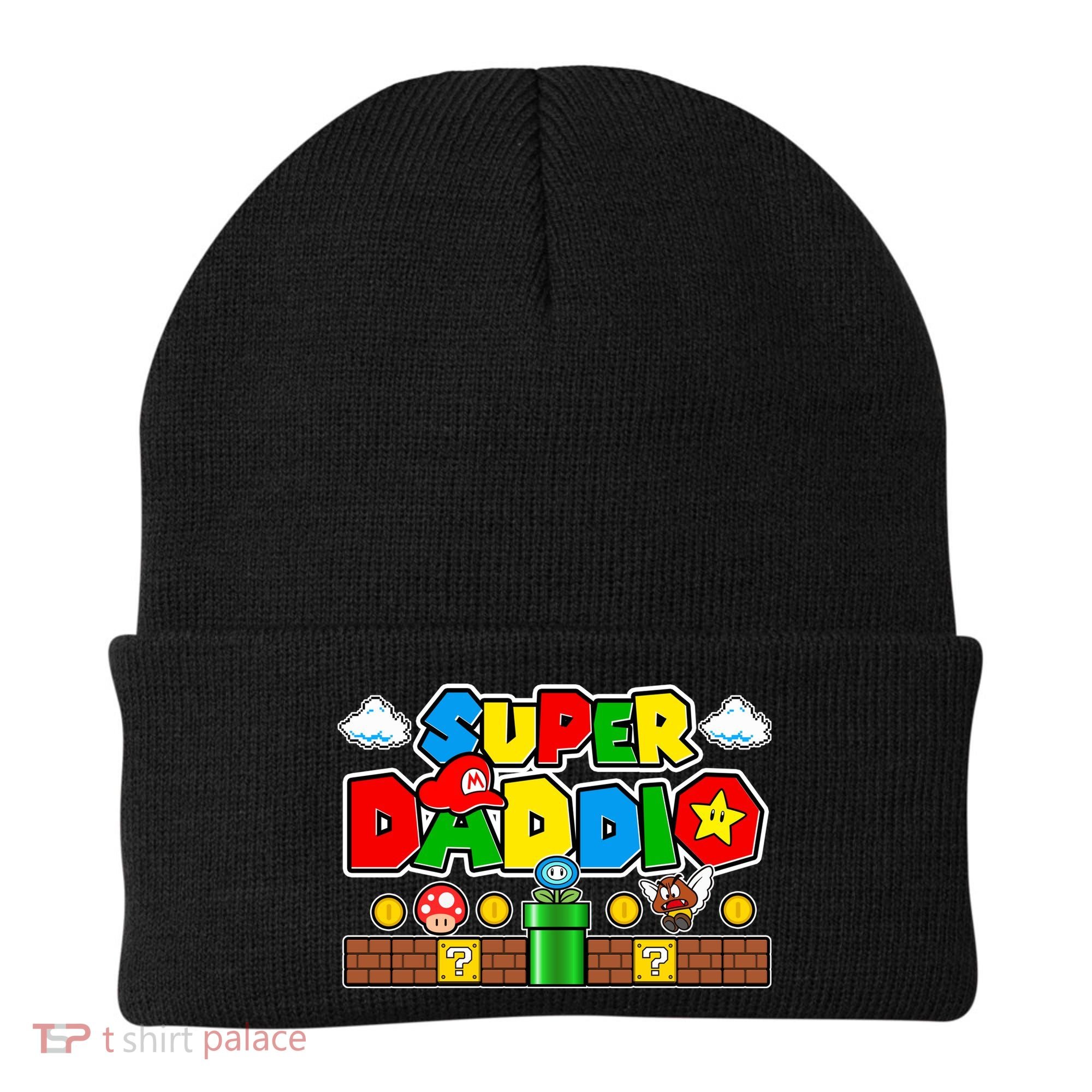 Super Daddio Dad Video Gamer Beanie
