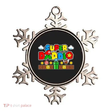 Super Daddio Dad Video Gamer Ornament
