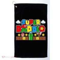Super Daddio Dad Video Gamer Golf Towel thumb 0
