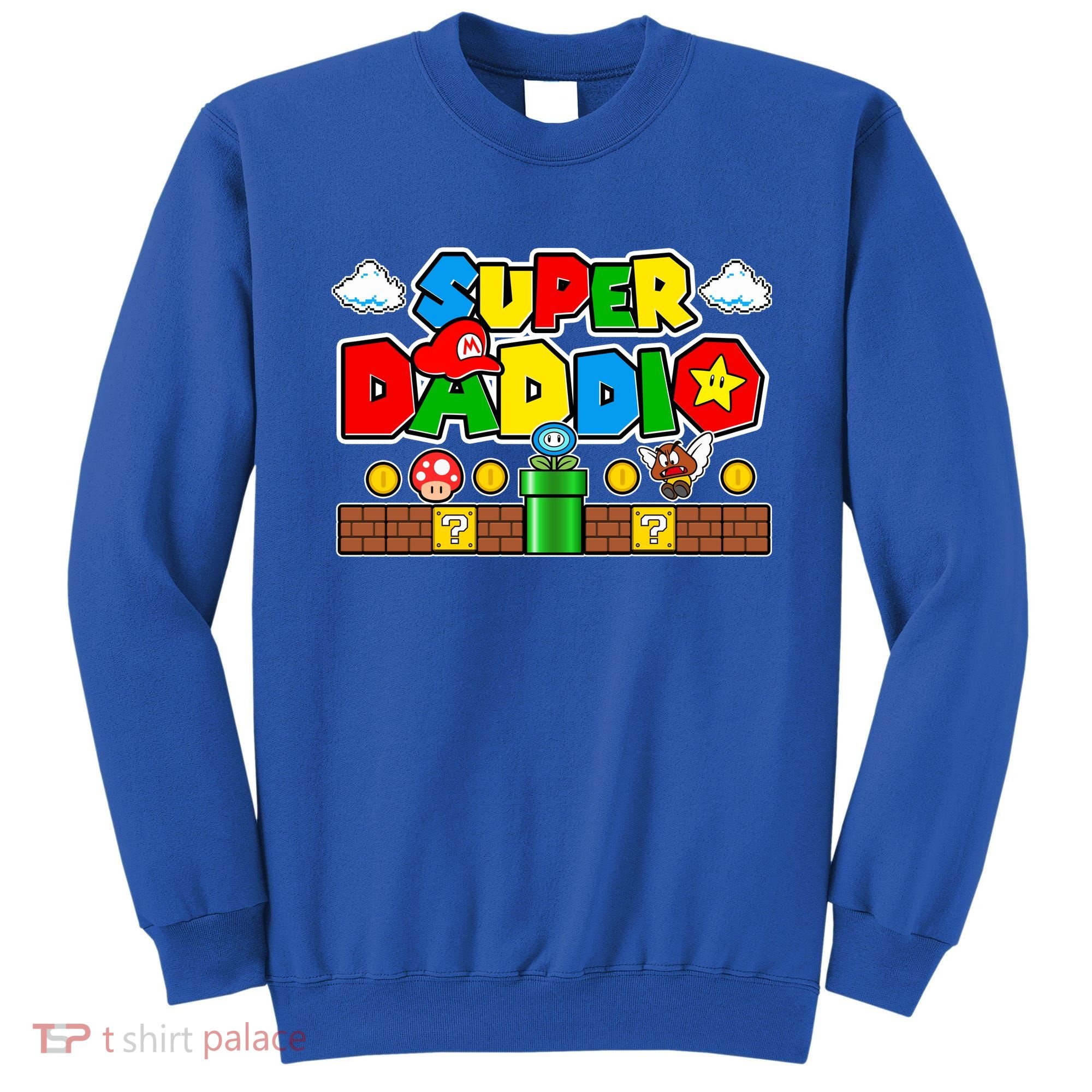 Super Daddio Dad Video Gamer Sweatshirt