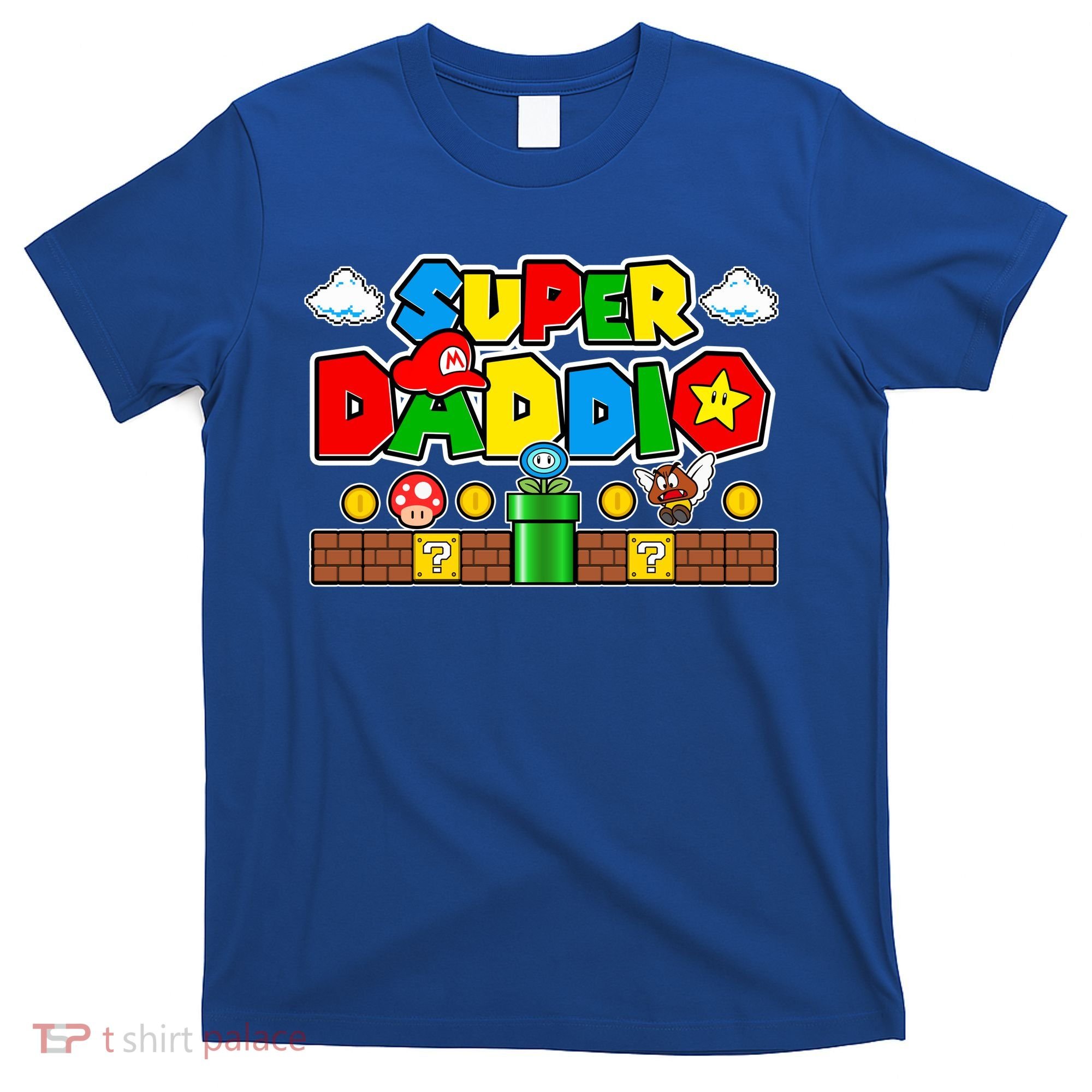 Super Daddio Dad Video Gamer T-Shirt