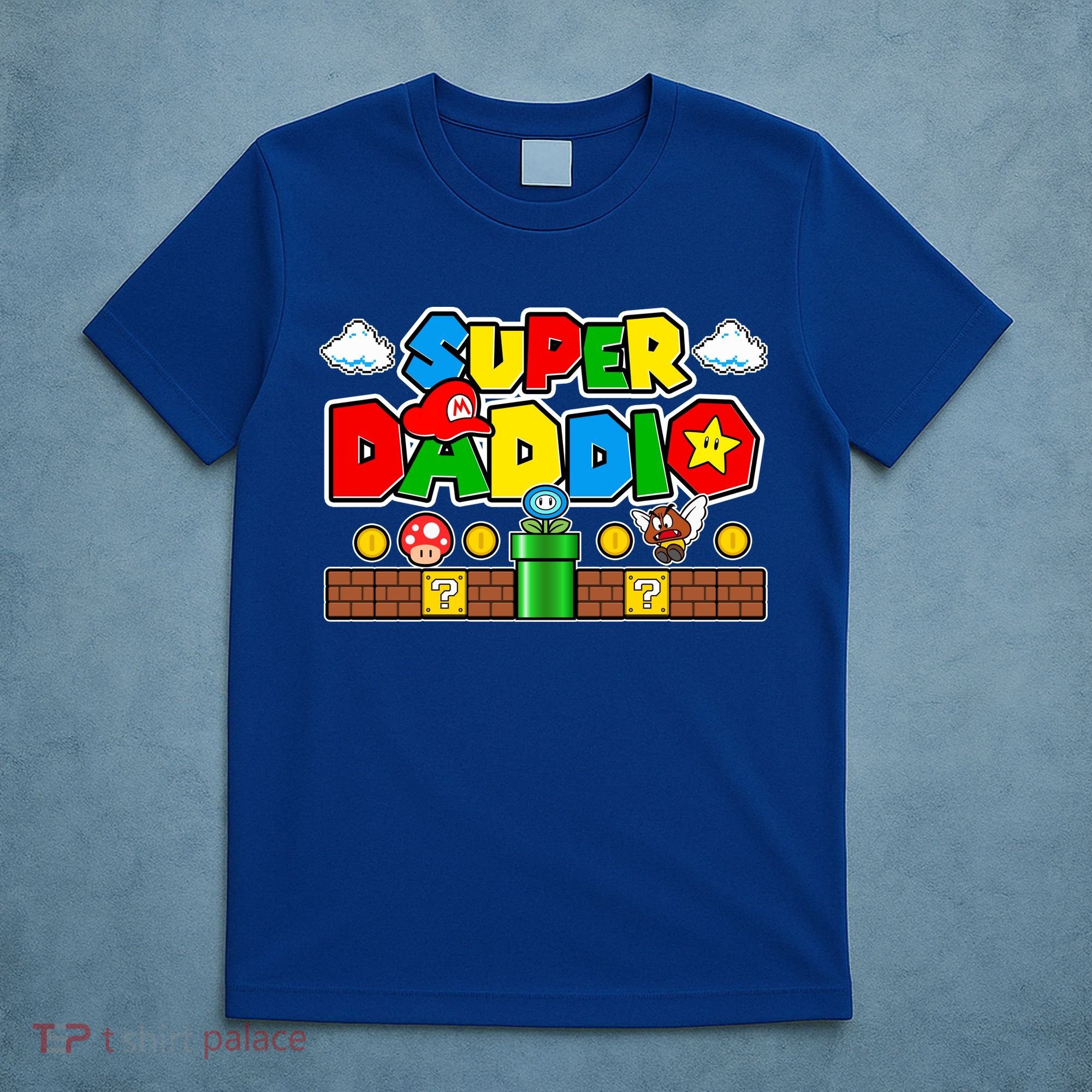 Super Daddio Dad Video Gamer T-Shirt