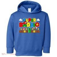 Super Daddio Dad Video Gamer Toddler Hoodie thumb 0