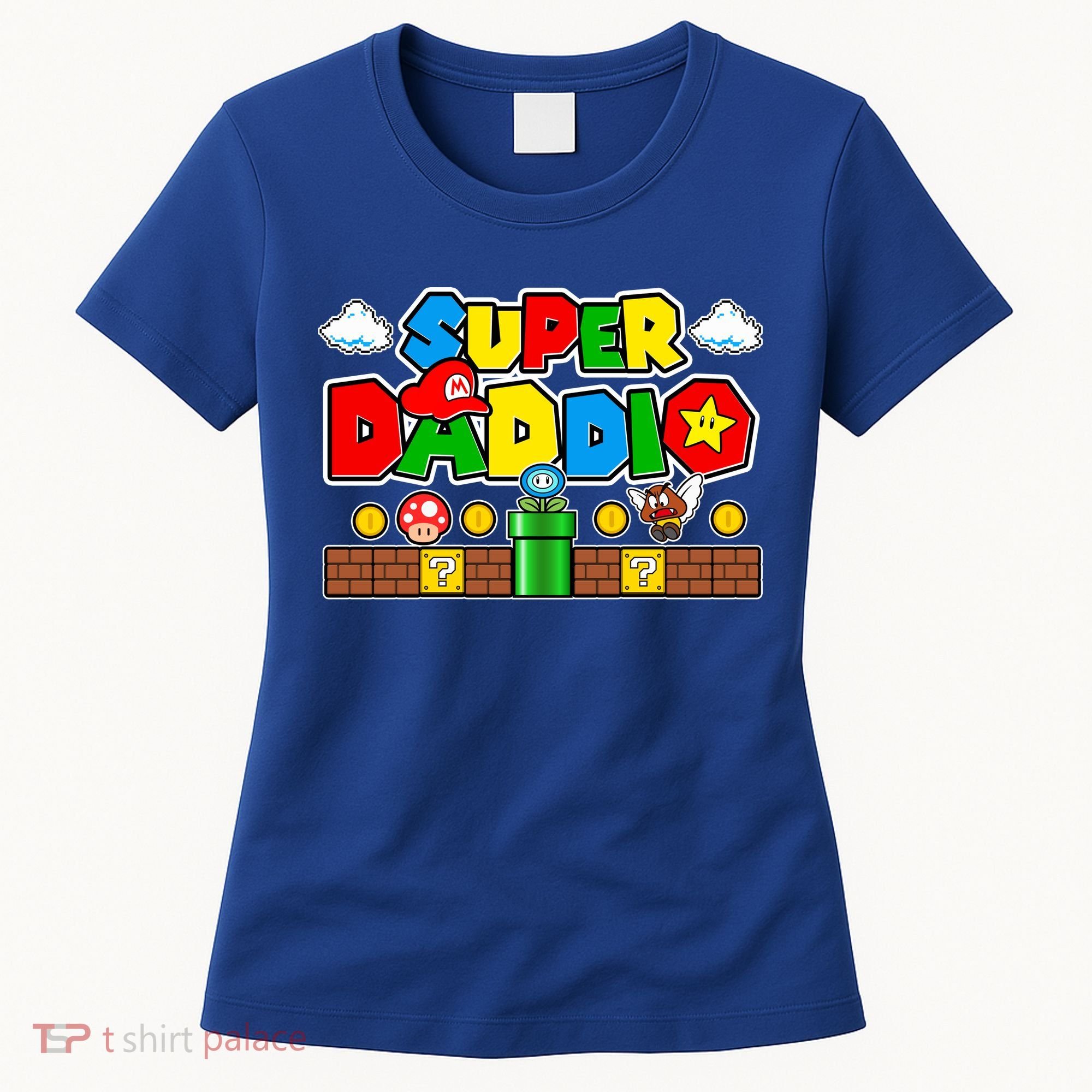 Super Daddio Dad Video Gamer Women's T-Shirt