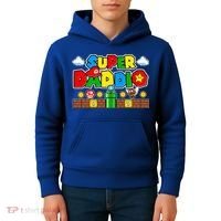 Super Daddio Dad Video Gamer Kids Hoodie thumb 4
