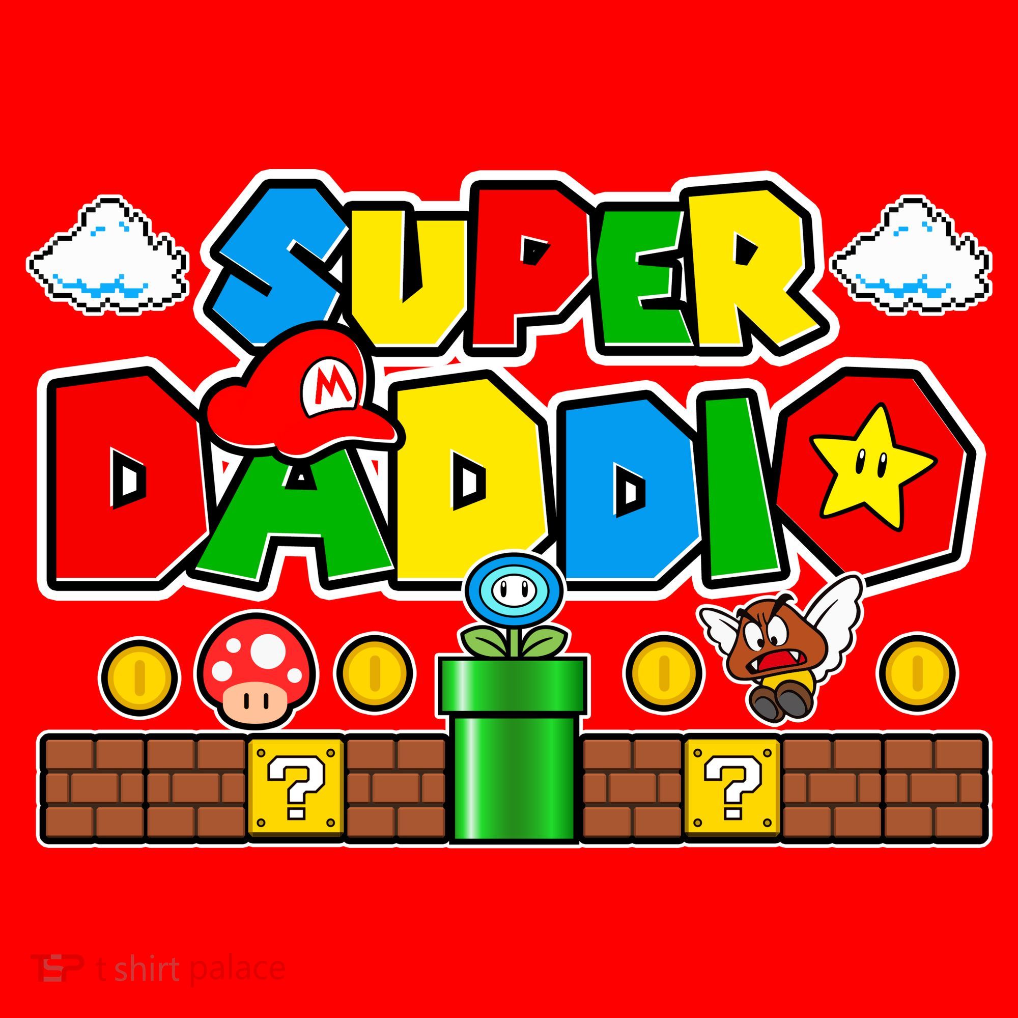 Super Daddio Dad Video Gamer Santa Hat