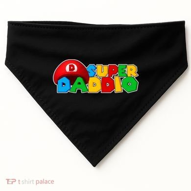 Super Daddio Gamer Dad USA-Made Doggie Bandana