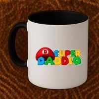 Super Daddio Gamer Dad Coffee Mug thumb 2