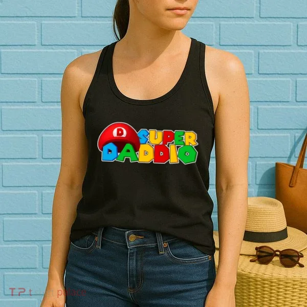Super Daddio Gamer Dad Women's Tank Top