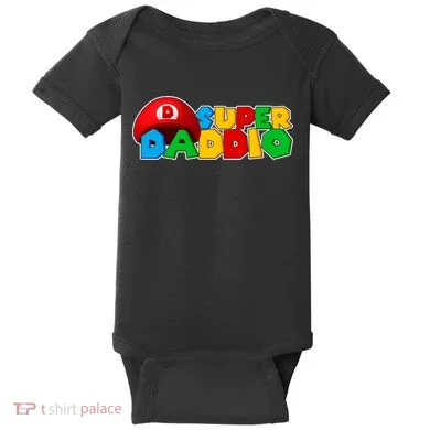 Super Daddio Gamer Dad Baby Bodysuit