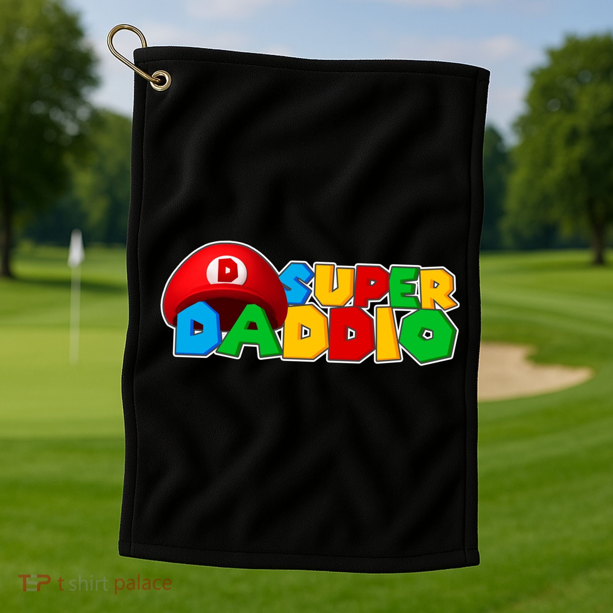 Super Daddio Gamer Dad Golf Towel