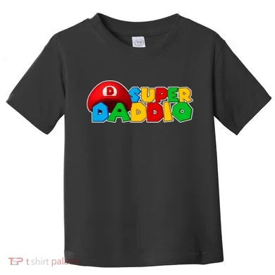 Super Daddio Gamer Dad Toddler T-Shirt