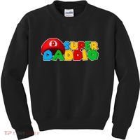 Super Daddio Gamer Dad Kids Sweatshirt thumb 0