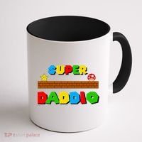 Super Daddio Retro Video Game Coffee Mug thumb 1