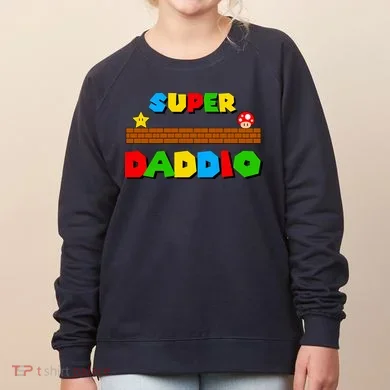 Super Daddio Retro Video Game Women's Sweatshirt