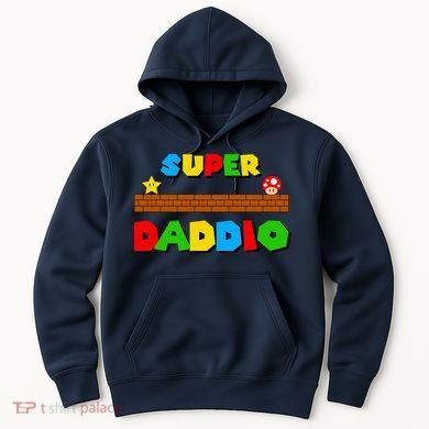 Super Daddio Retro Video Game Hoodie
