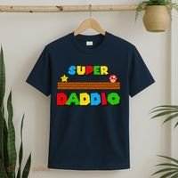 Super Daddio Retro Video Game T-Shirt thumb 2