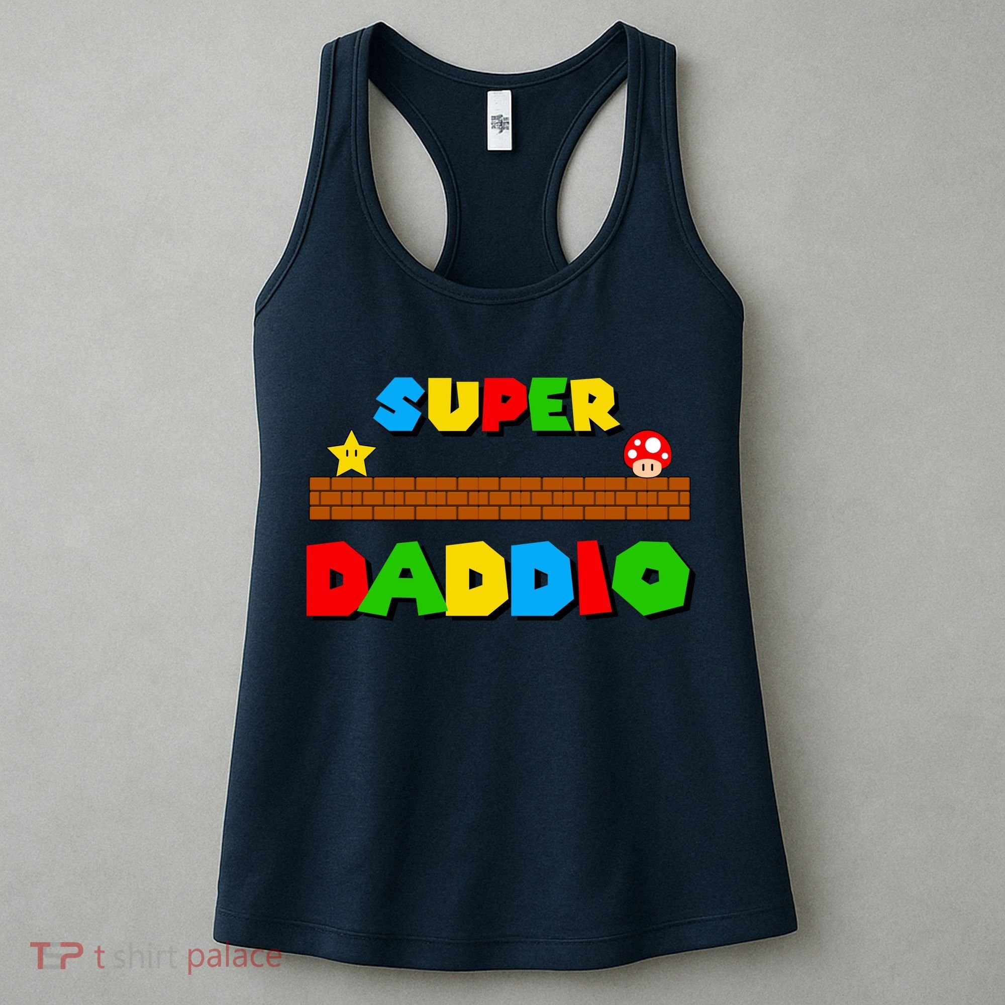 Super Daddio Retro Video Game Women's Tank Top