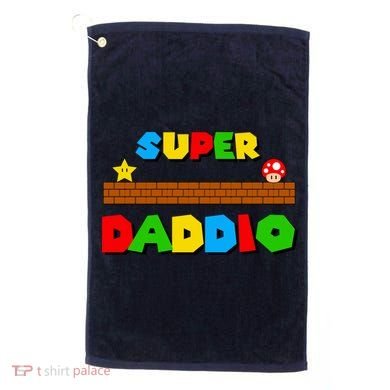 Super Daddio Retro Video Game Golf Towel