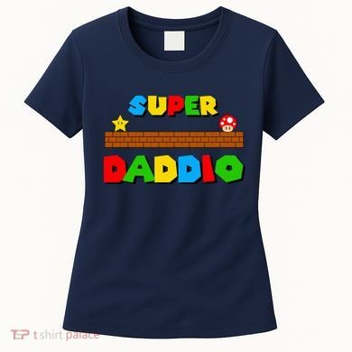Super Daddio Retro Video Game Women's T-Shirt
