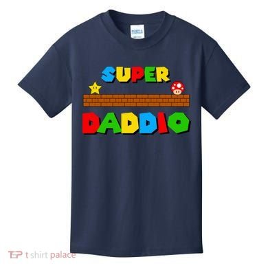 Super Daddio Retro Video Game Kids T-Shirt