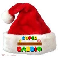 Super Daddio Retro Video Game Santa Hat thumb 0
