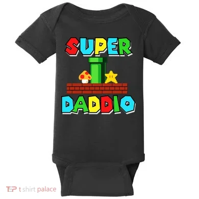 Super Dadio Baby Bodysuit