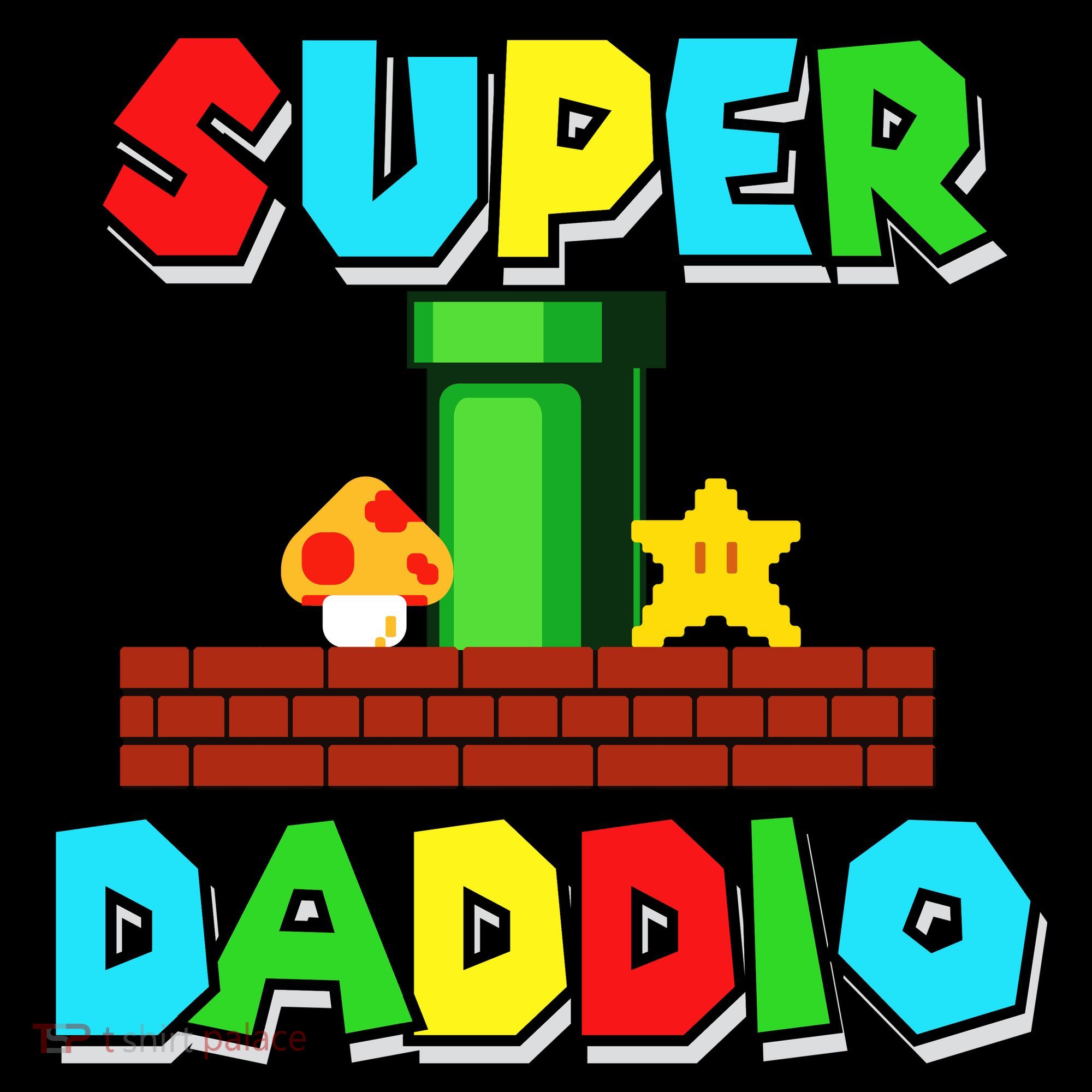 Super Dadio Kids Long Sleeve Shirt