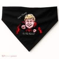 Super Donald Trump To The Rescue USA-Made Doggie Bandana thumb 0