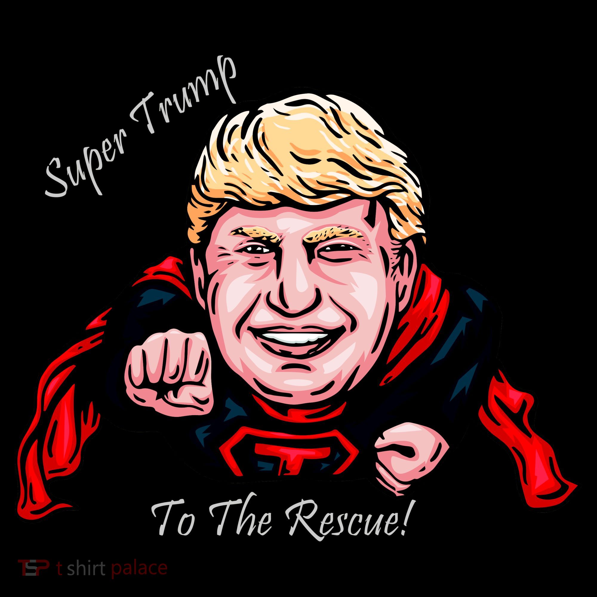 Super Donald Trump To The Rescue Coffee Mug