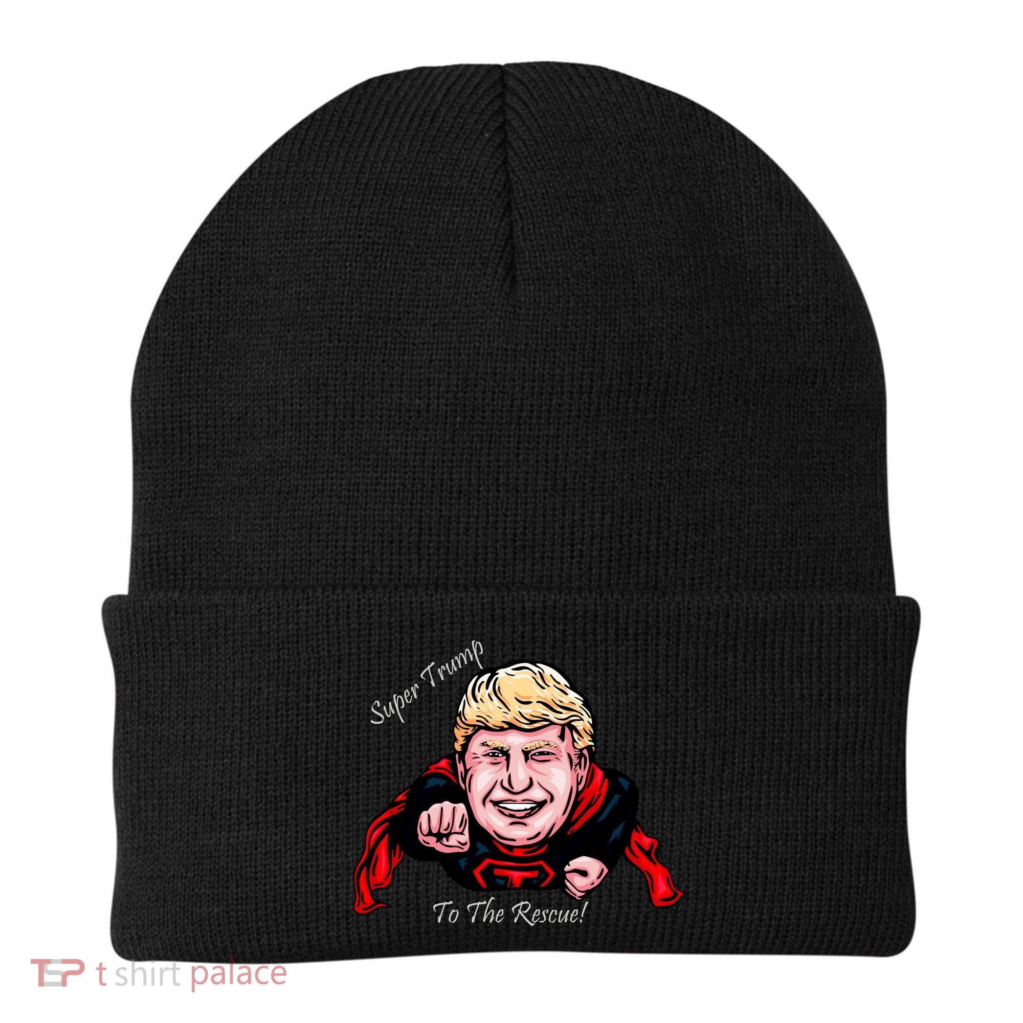 Super Donald Trump To The Rescue Beanie